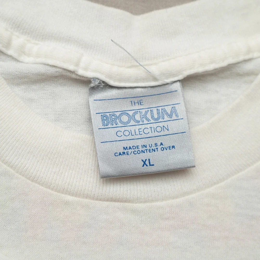 Vintage Paul McCartney 89 90 Tour T Shirt Mens XL Flower Sickle Single Brockum